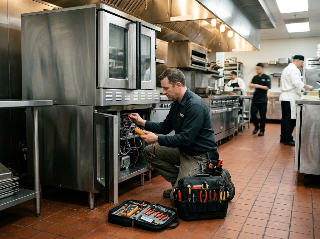 Preventative commercial kitchen equipment maintenance